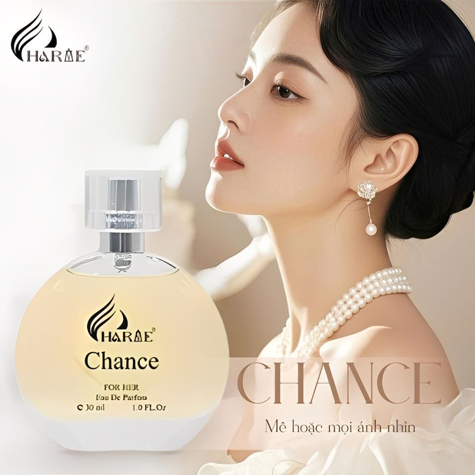 Nước Hoa Nữ Charme Chance Vàng 30ml - Hương Thơm Quyến Rũ, Sang Trọng, Lưu Hương Lâu, Phong Cách Pháp