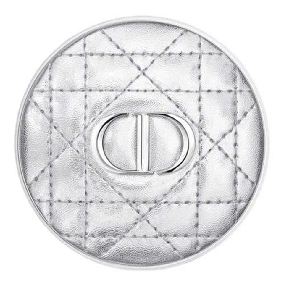 Vỏ Hộp Phấn Nước Dior Forever Cushion Case Compact Silver Cannage - Thiết Kế Sang Trọng, Chất Lượng Cao, Quà Tặng Hoàn Hảo