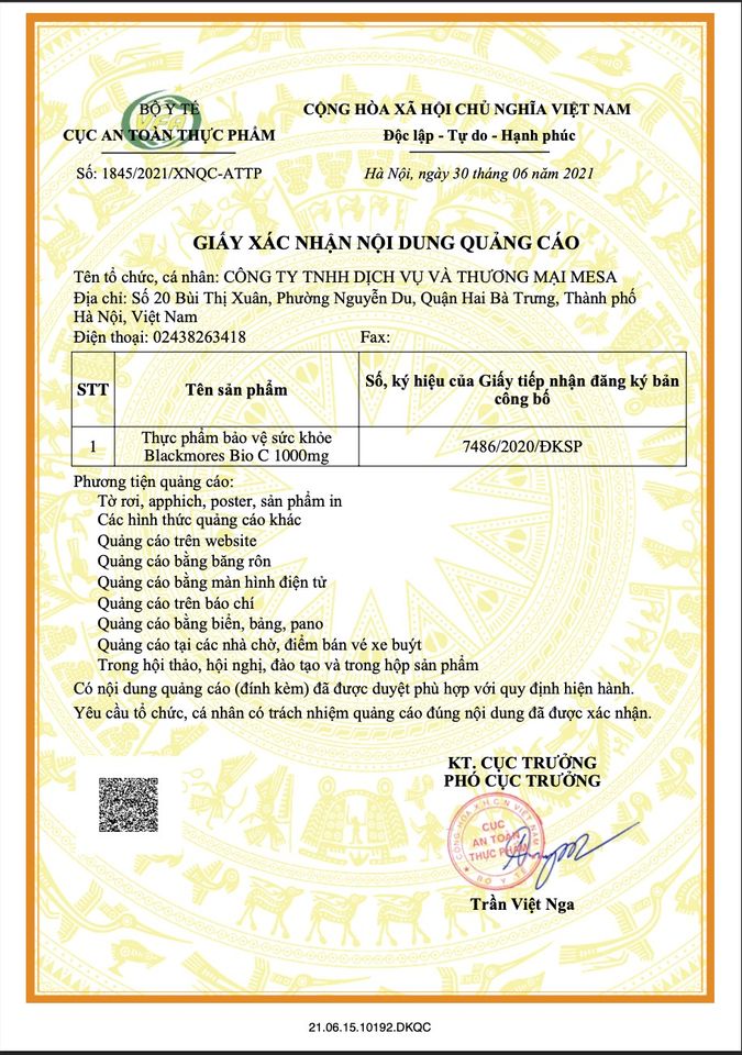Blackmores Bio C 1000mg 31 Viên - Vitamin C Tăng Đề Kháng Chống Oxy Hóa, Hỗ Trợ Sức Khỏe Tổng Thể, Viên Uống Bổ Sung Vitamin C