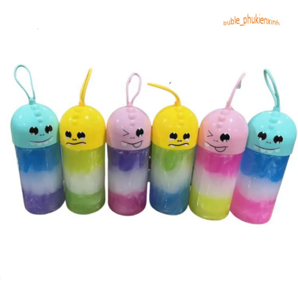 Slime Ma Quái Hình Ma Rực Rỡ - Đồ Chơi Squishy Mix 3 Màu Sắc Dễ Thương ...