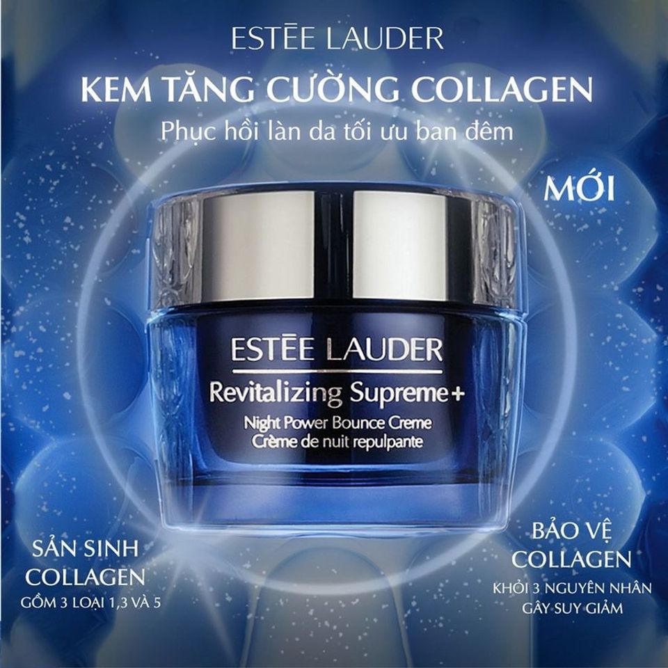 Kem Dưỡng Da Estée Lauder Revitalizing Supreme+ 50ml - Kem Dưỡng Ban Đêm Phục Hồi Da Chất Lượng Cao, Giúp Tái Tạo và Cấp Ẩm Cho Da Tươi Trẻ