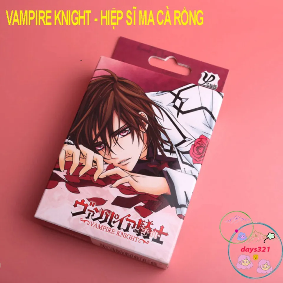 Bộ Bài Tây Vampire Knight 54 Lá Chibi Anime Dễ Thương - Hiệp Sĩ Ma Cà ...
