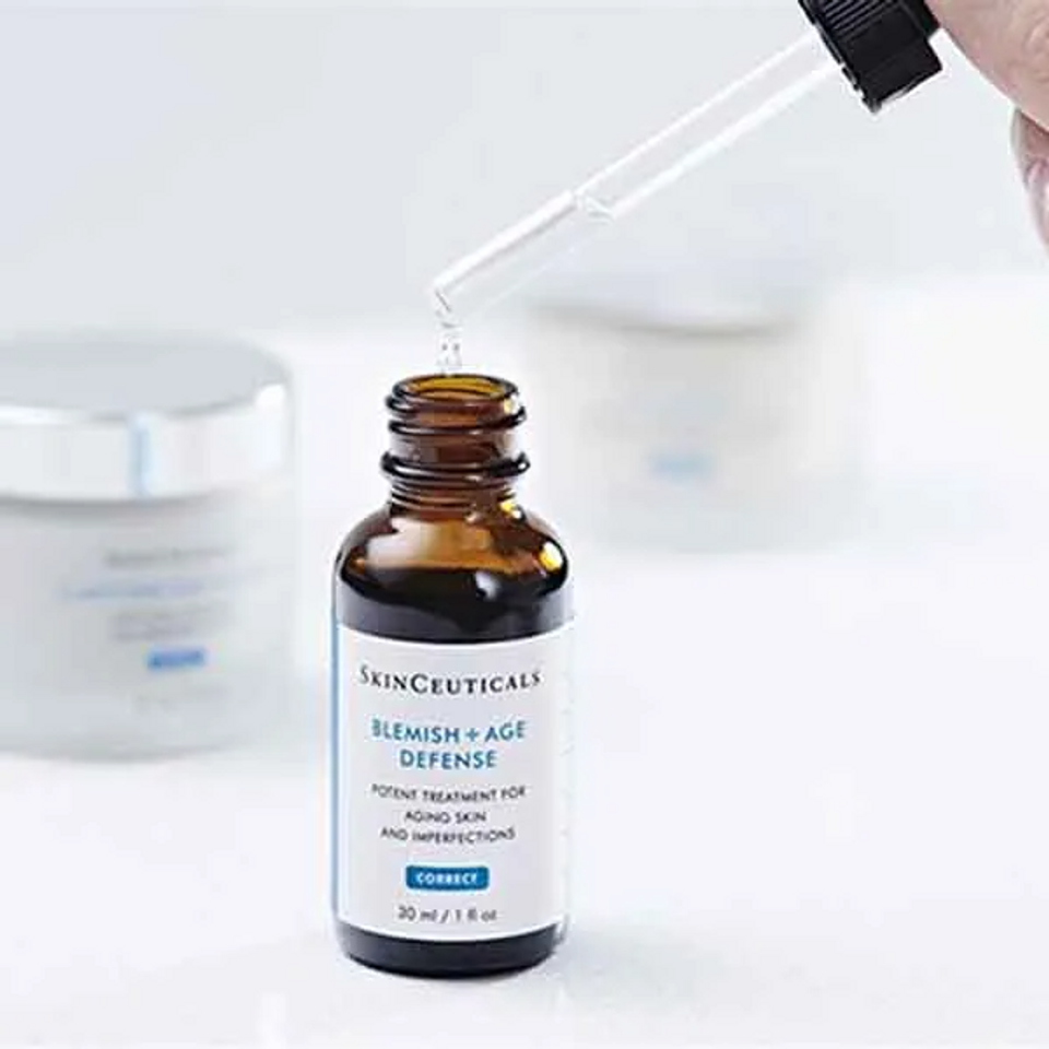 Serum SkinCeuticals Blemish + Age 30ml - Hỗ Trợ Làm Giảm Mụn, Cải Thiện Da Nhờ Thành Phần Tự Nhiên Chống Oxy Hóa