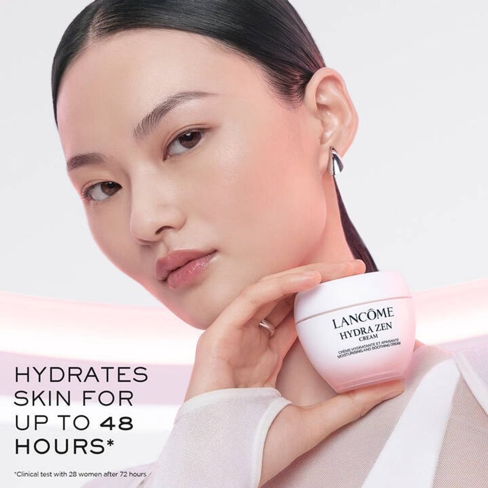 Kem Dưỡng Ẩm Da Lancôme Hydra Zen Cream 50ml - Chăm Sóc Da Nhạy Cảm, Cung Cấp Độ Ẩm Tối Đa, Bảo Vệ Da Khỏi Ô Nhiễm