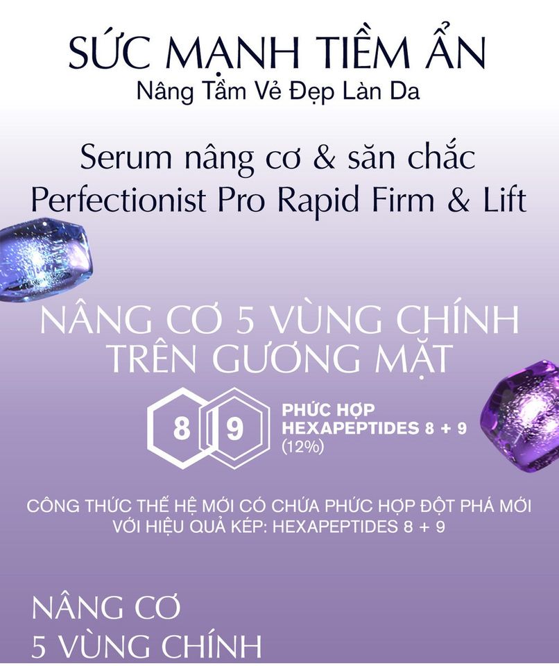 Serum Estée Lauder Perfectionist Pro 30ml - Hỗ Trợ Săn Chắc Da, Chống Lão Hóa Với Hexapeptides 8 + 9 Chính Hãng