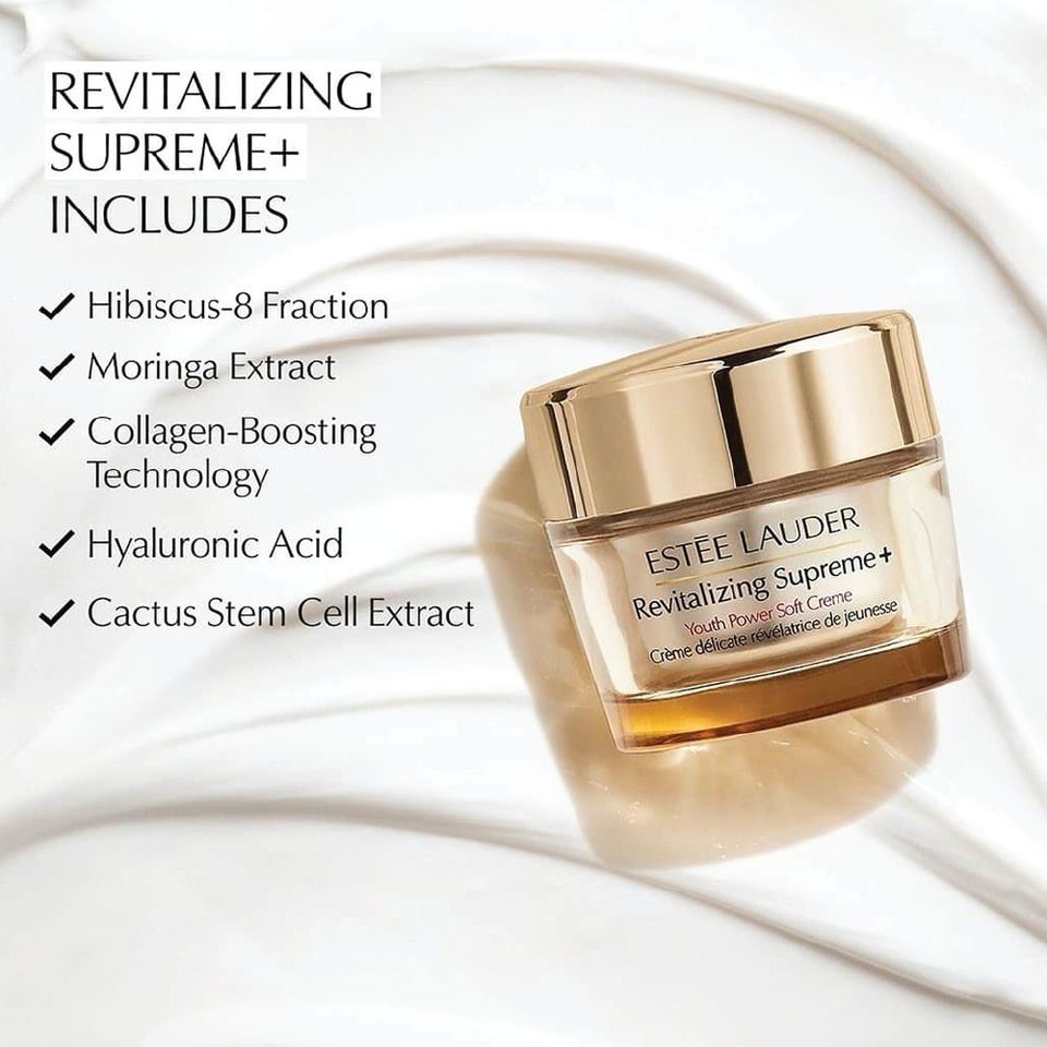 Kem Dưỡng Estée Lauder Revitalizing Supreme+ Power Soft Creme 30ml - Sản phẩm tái sinh da cao cấp, cấp ẩm và làm mờ nếp nhăn