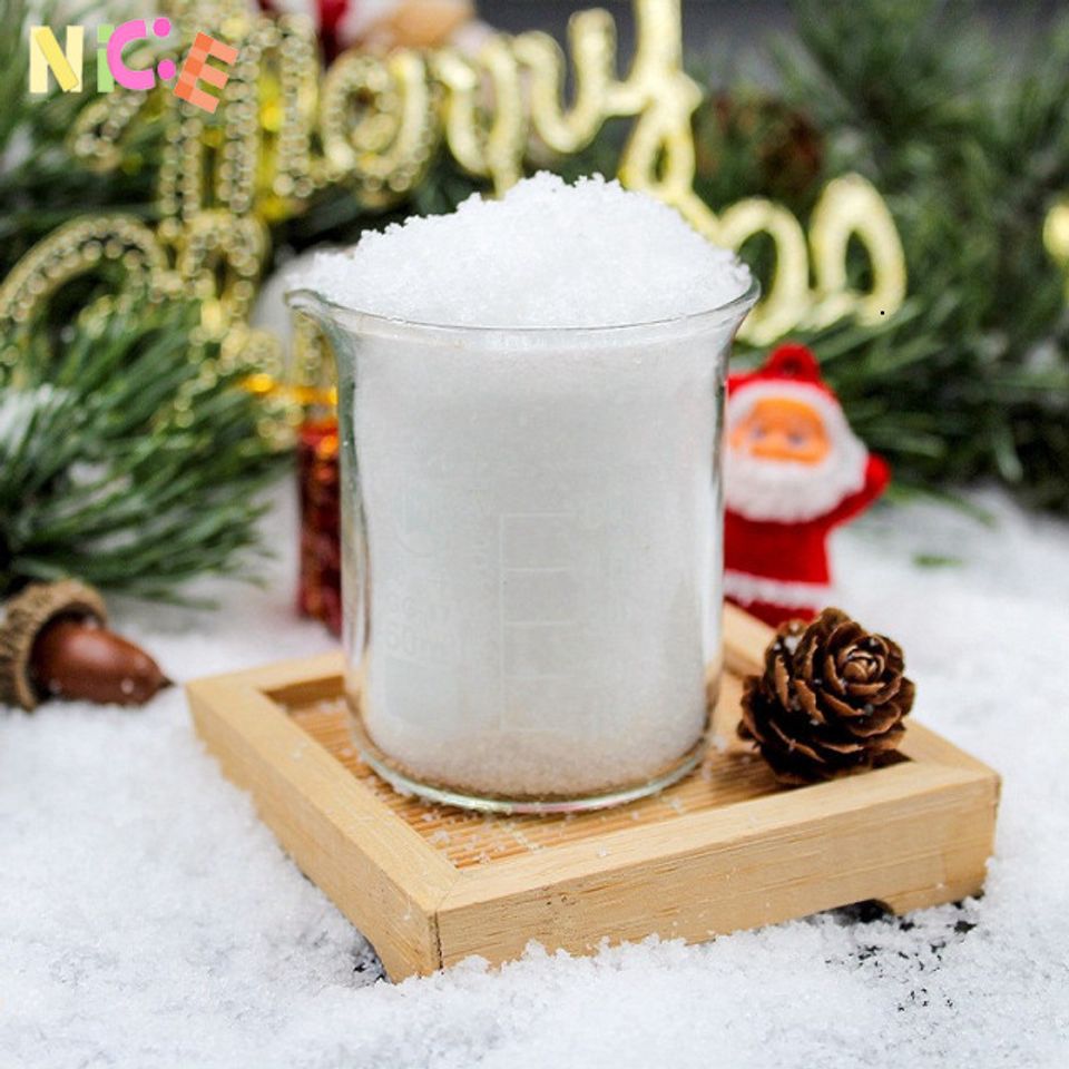 Gói Tuyết Nhân Tạo 10g - Trang Trí Giáng Sinh Tuyệt Đẹp, Tạo Hình Người Tuyết Hoàn Hảo Cho Tiệc Tùng Và Sự Kiện