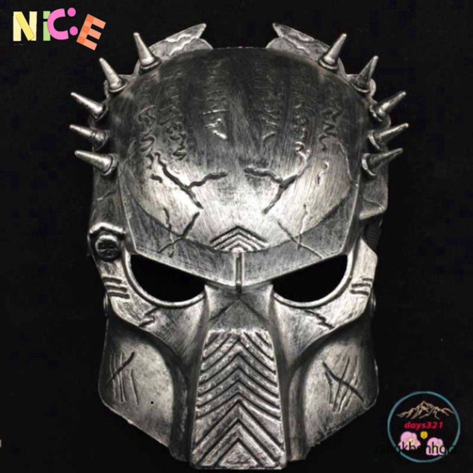 Mặt Nạ Siêu Nhân Predator Cổ Đại - Phụ Kiện Hóa Trang Halloween và Trung Thu Cho Trẻ Em và Người Lớn