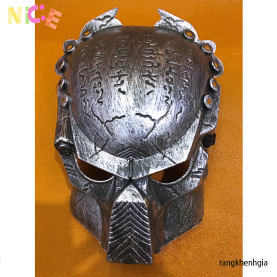 Mặt Nạ Siêu Nhân Predator Cổ Đại - Phụ Kiện Hóa Trang Halloween và Trung Thu Cho Trẻ Em và Người Lớn