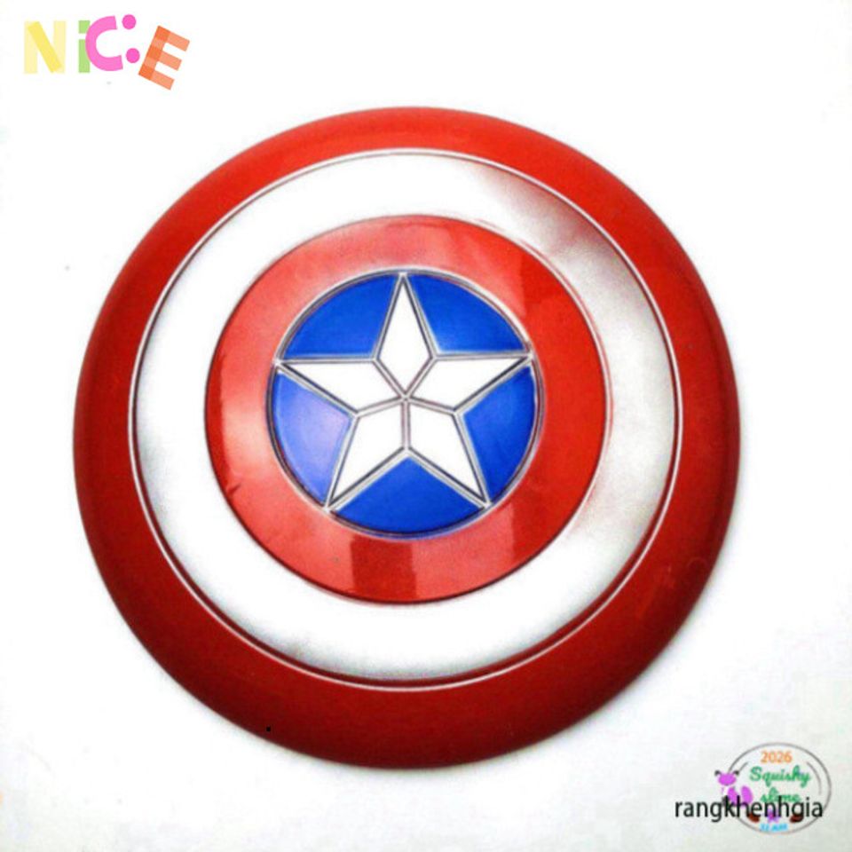 Mặt Nạ Phát Sáng Đội Trưởng Mỹ Avengers - Đồ Chơi Hóa Trang Siêu Anh Hùng Cho Trẻ Em với Iron Man & Spider-Man