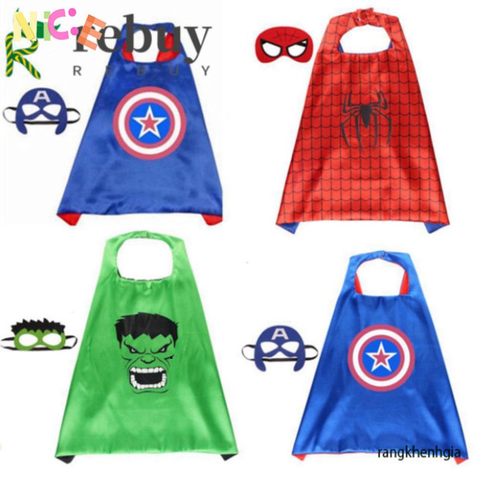 Áo Choàng Hóa Trang Spider-Man cho Bé - Chất Liệu Polyester, Cosplay Siêu Anh Hùng Marvel, Đẹp và Đáng Yêu!