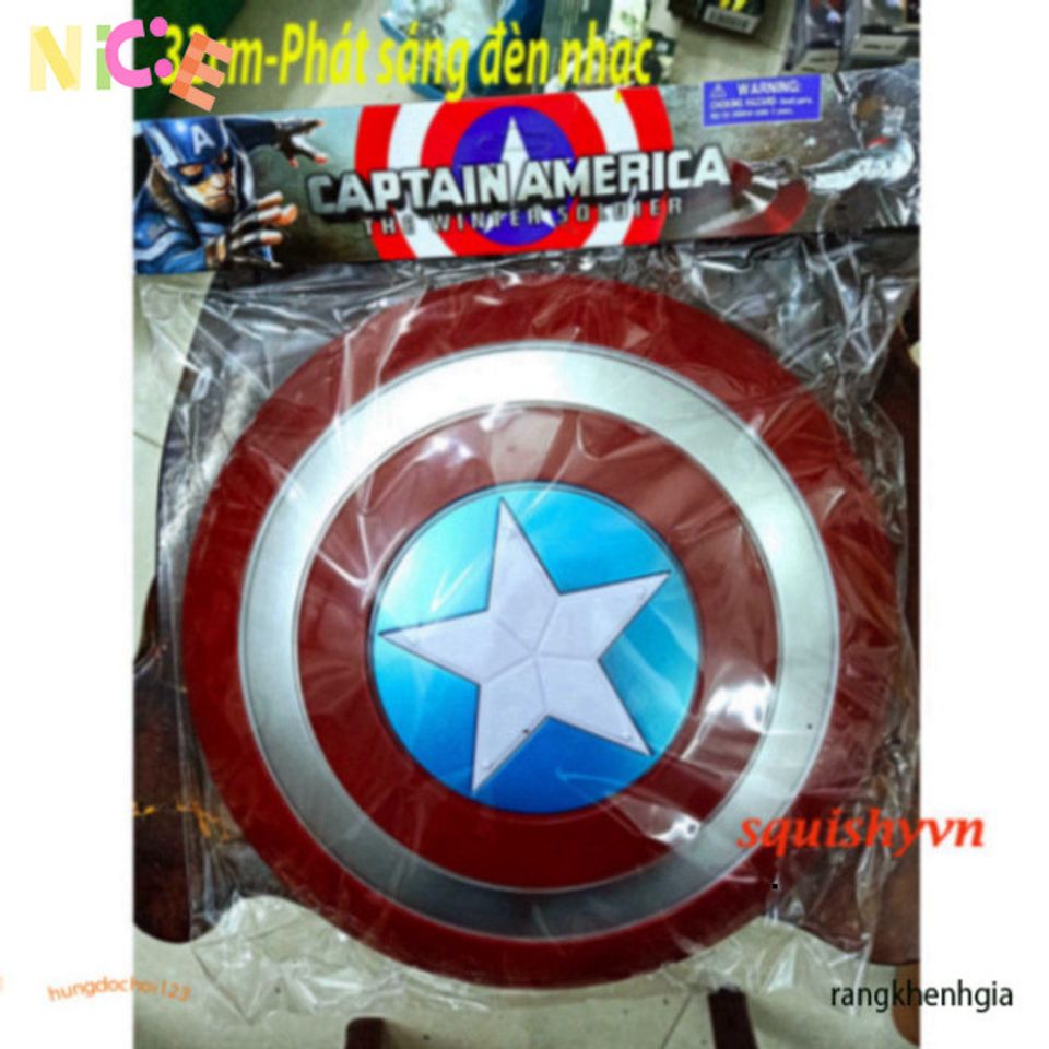 Mặt Nạ Đội Trưởng Mỹ Phát Sáng Avengers - Hóa Trang Siêu Anh Hùng Iron Man, Spider-Man & Captain America Cho Trẻ Em & Người Lớn