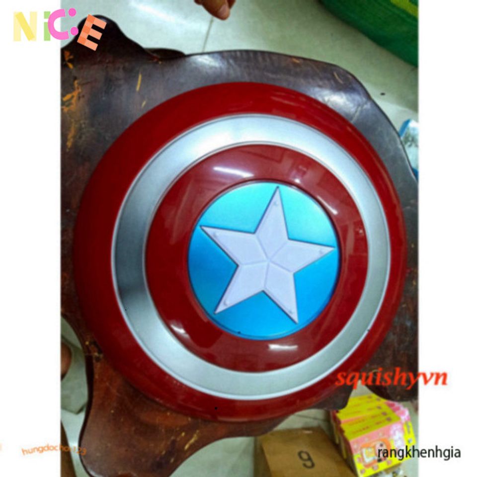 Mặt Nạ Đội Trưởng Mỹ Phát Sáng Avengers - Hóa Trang Siêu Anh Hùng Iron Man, Spider-Man & Captain America Cho Trẻ Em & Người Lớn