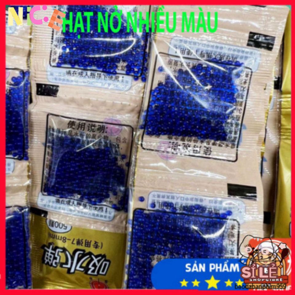 Gói 500 Viên Hạt Nở 7-8mm - Đồ Chơi Sáng Tạo Cho Trẻ Em, Trang Trí Cây Cảnh Thú Vị, An Toàn Cho Gia Đình