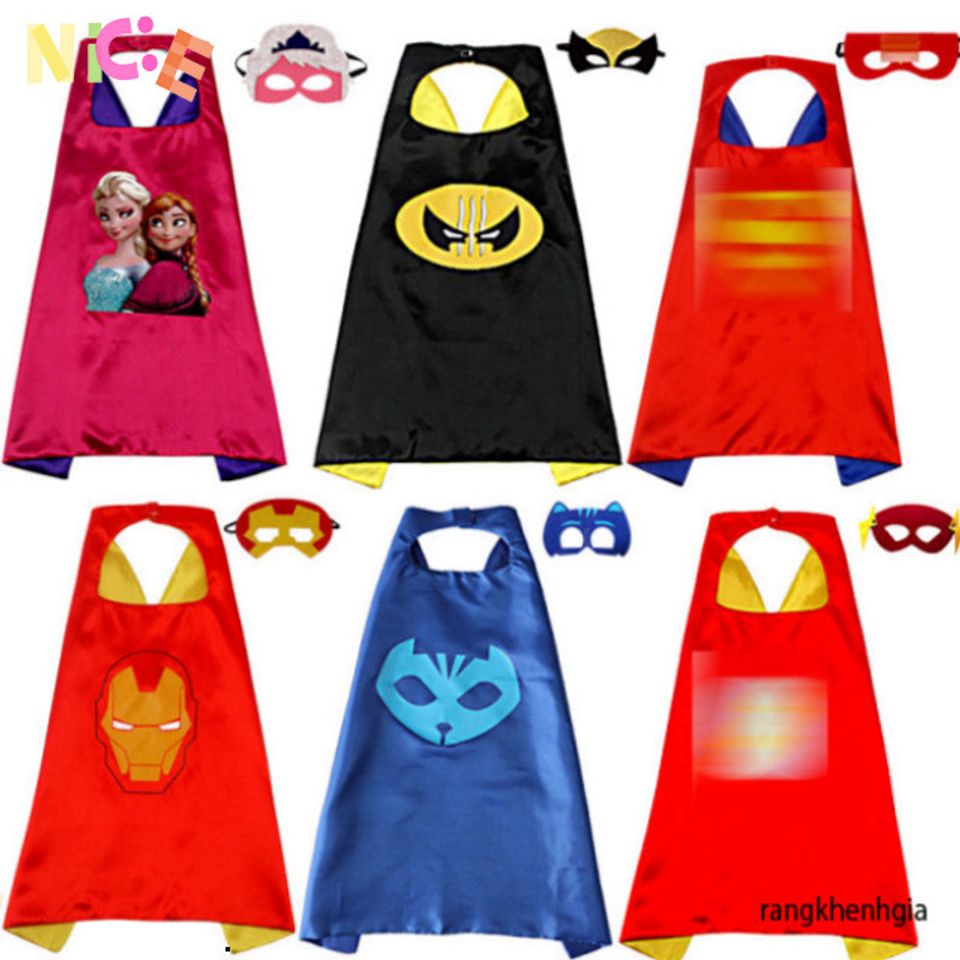 Áo Choàng Hai Lớp Ultraman Halloween Cho Trẻ Em - Trang Phục Siêu Anh Hùng Vui Nhộn, Quà Tặng Thú Vị Dành Cho Bé