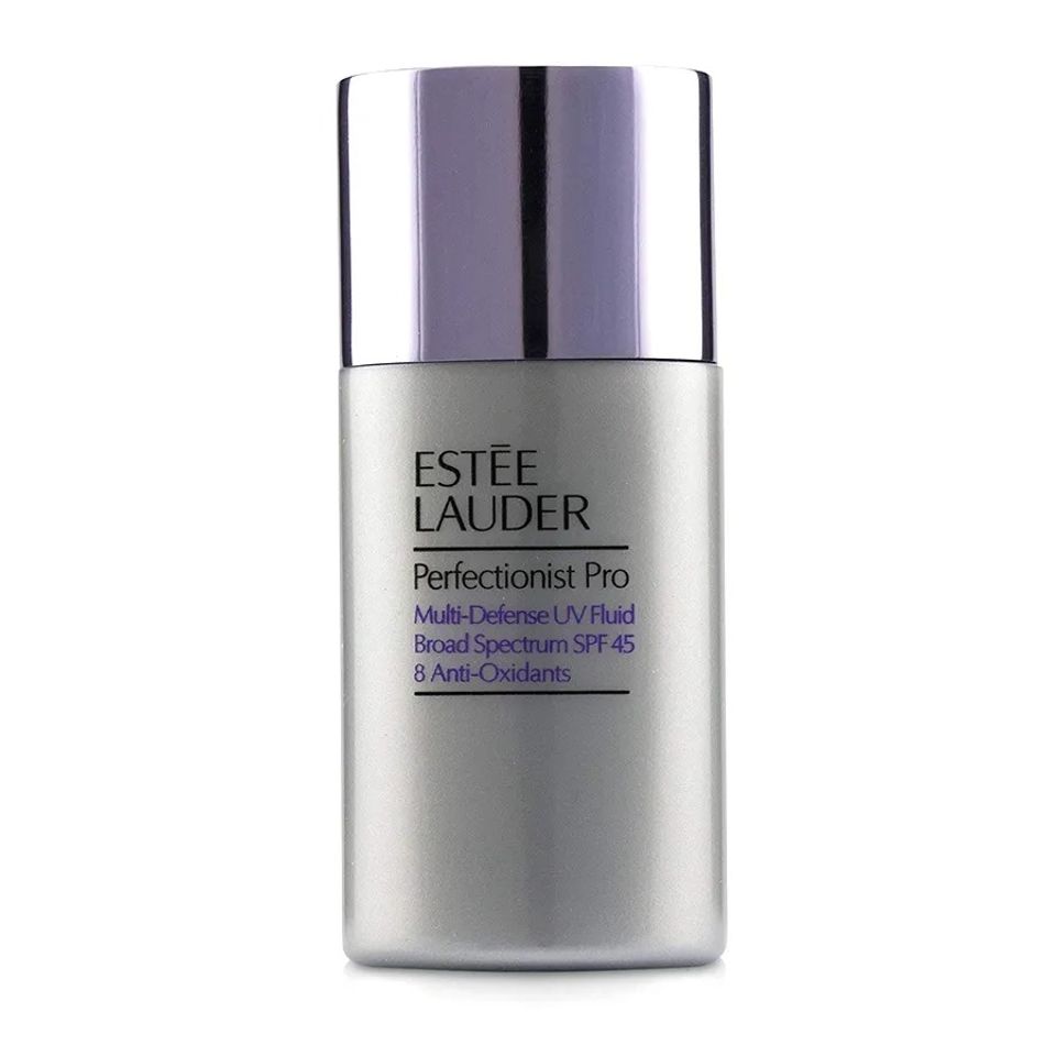 Kem Chống Nắng Estée Lauder Perfectionist Pro UV Fluid SPF45 30ml - Bảo Vệ Da Tinh Chất Từ Tự Nhiên, Không Nhờn Rít, Dưỡng Ẩm Tối Ưu
