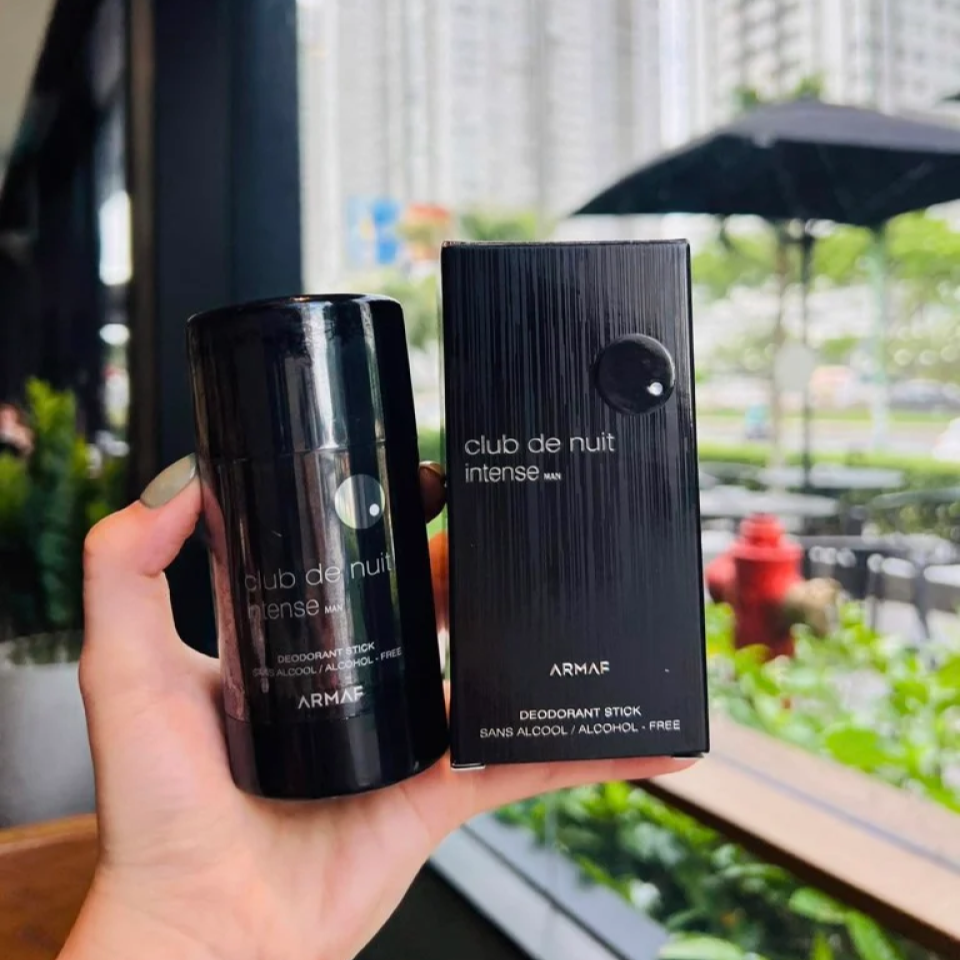 Lăn Khử Mùi Armaf Club De Nuit Intense Man 75g - Mùi Hương Nam Tính Khô Thoáng, Quyến Rũ - Quà Tặng Ý Nghĩa Cho Phái Mạnh