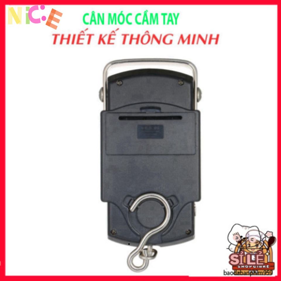 Cân Điện Tử Mini Xách Tay Thông Minh Có Móc Treo và Thước Đo - Cân Đo Hành Lý, Thực Phẩm, Tiện Lợi Khi Mua Sắm