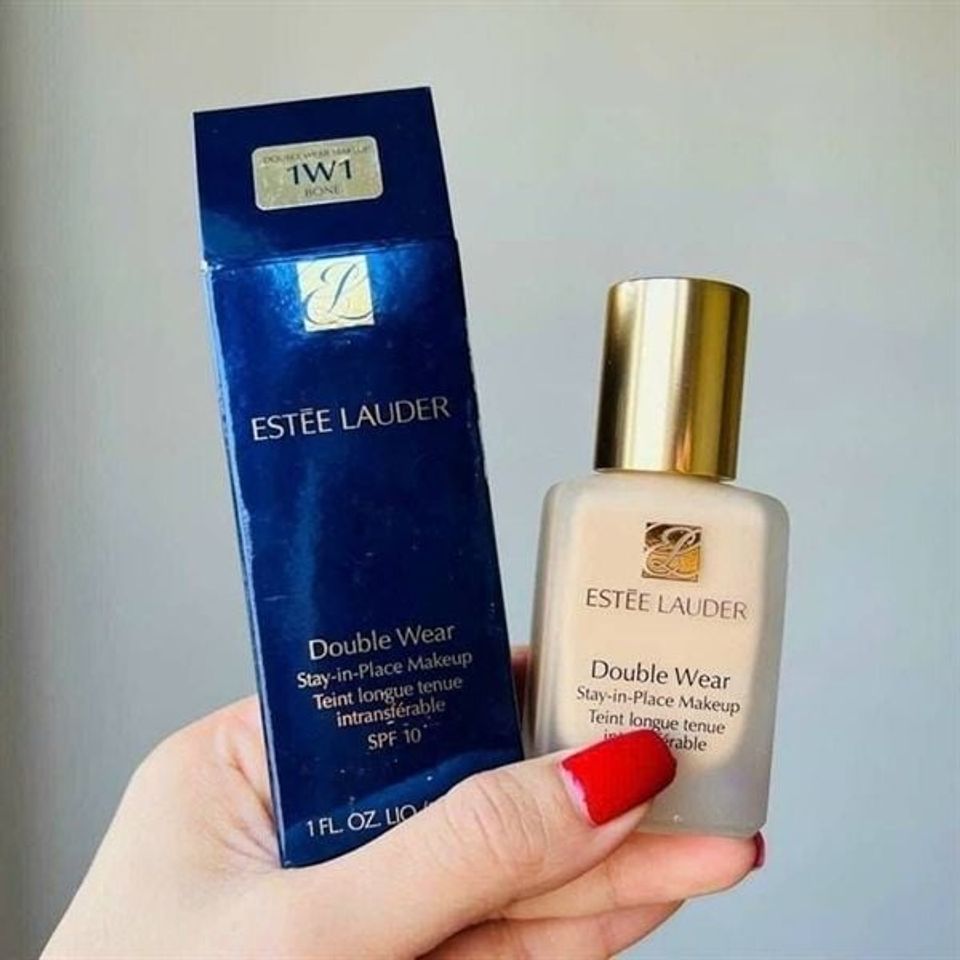 Kem Nền Estee Lauder Double Wear Light Stay In Place Tone 1W1 Bone 30ml - Che Phủ Hoàn Hảo, Duy Trì Độ Ẩm, Bảo Vệ Da Suốt Ngày
