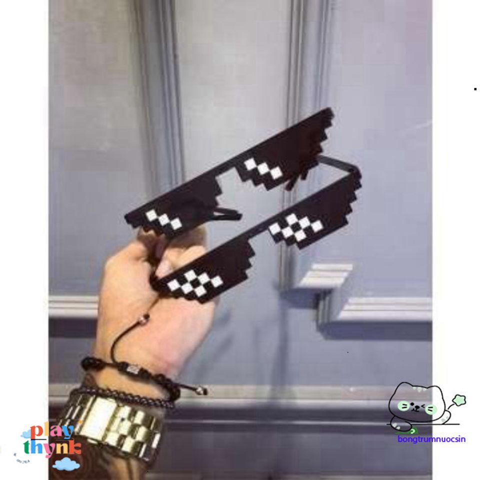 Gọng Kính Mát Y2K Thời Trang - Kính Râm Retro Thug Life Unisex Giúp Bảo ...