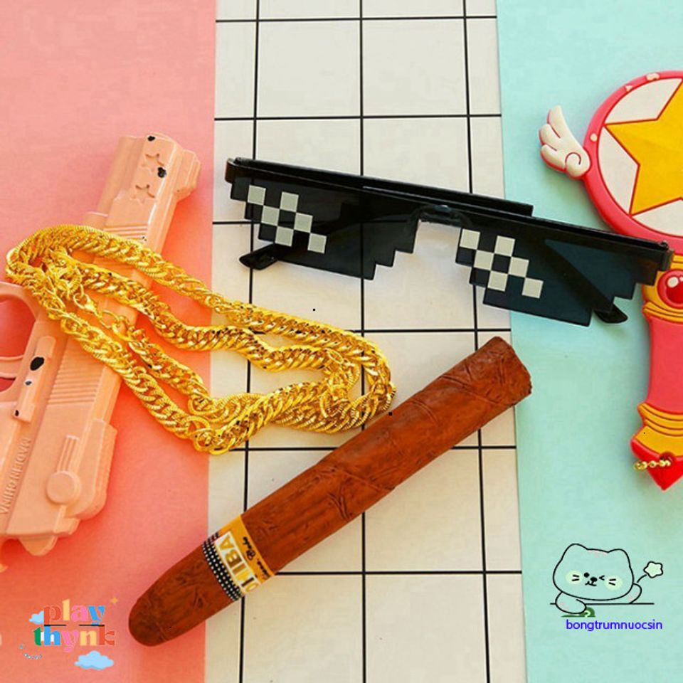 Gọng Kính Mát Y2K Thời Trang - Kính Râm Retro Thug Life Unisex Giúp Bảo ...