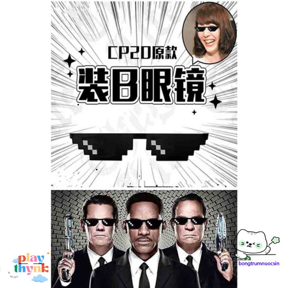 Kính Mát Thug Life 8 Bit - Kính Râm Chống UV400, Phong Cách Trẻ Trung ...