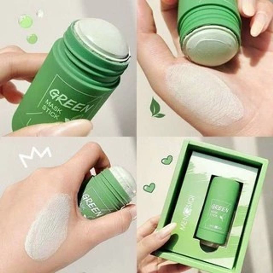 Mặt Nạ Bùn Trà Xanh Dưỡng Ẩm Kiềm Dầu dạng thỏi Meidian - Sản phẩm chăm sóc da cao cấp, tự nhiên, sạch sẽ, tươi mới cho 