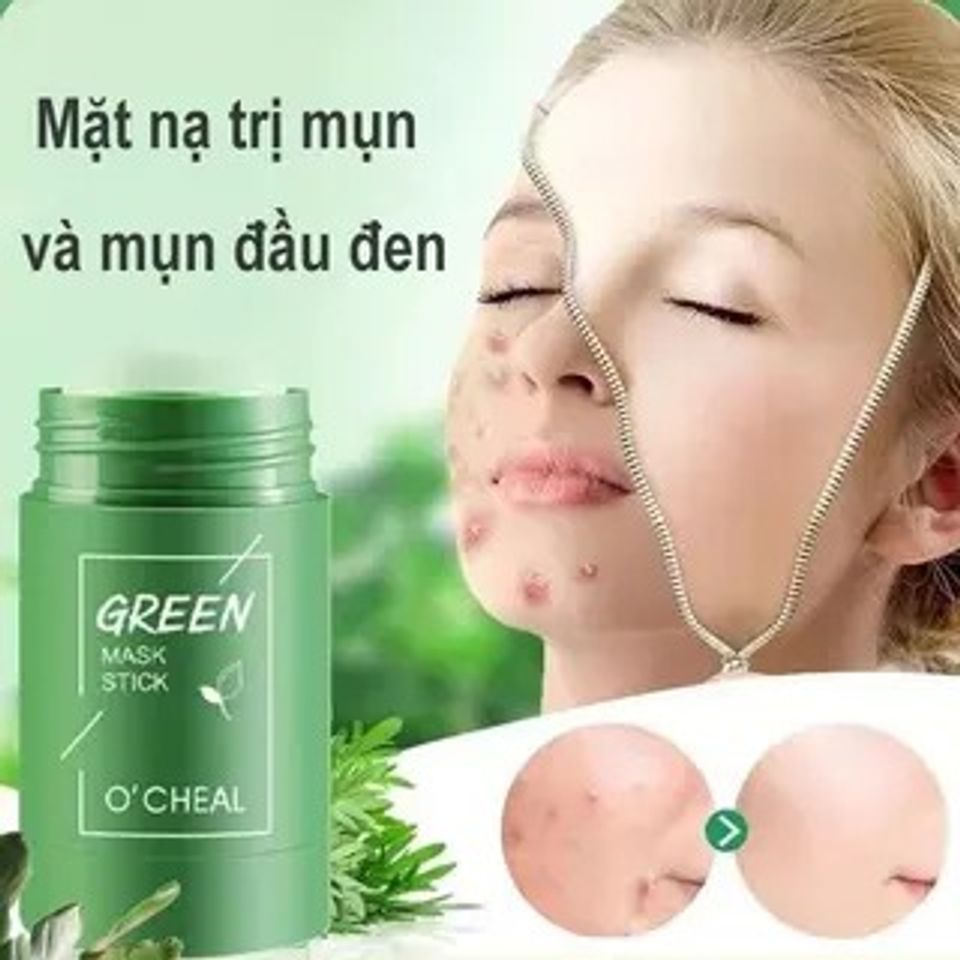 Mặt Nạ Bùn Trà Xanh Dưỡng Ẩm Kiềm Dầu dạng thỏi Meidian - Sản phẩm chăm sóc da cao cấp, tự nhiên, sạch sẽ, tươi mới cho 