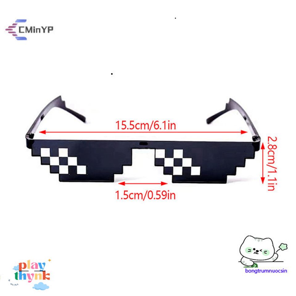 Kính Mát Pixel Retro Unisex - Kính Râm Thời Trang Họa Tiết Khảm Dành ...