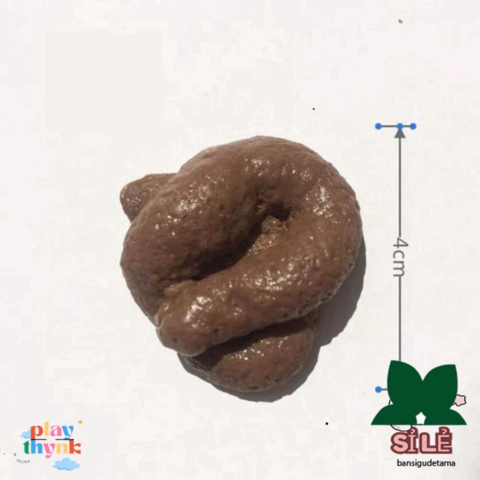 Đồ Chơi Trò Đùa Cao Su Dẻo Mô Phỏng Phân Giả Cổ Điển - Trò Cười Gây Hài Hước Cho Bạn Bè & Gia Đình
