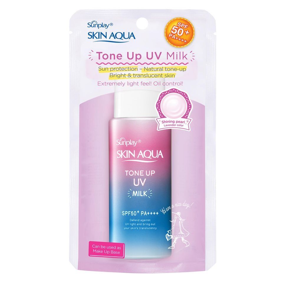 Sữa Chống Nắng Sunplay Skin Aqua Tone Up UV Milk SPF50+ PA++++ - Dưỡng Ẩm, Hiệu Chỉnh Sắc Da, Bảo Vệ Tia UV, Cho Làn Da Sáng Mịn