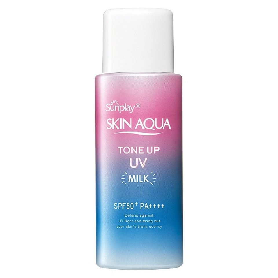 Sữa Chống Nắng Hiệu Chỉnh Sắc Da Sunplay Skin Aqua Tone Up UV Milk SPF50+ PA++++ - Nâng Tone, Dưỡng Ẩm, Kiểm Soát Dầu Cho Da Dầu và Hỗn Hợp