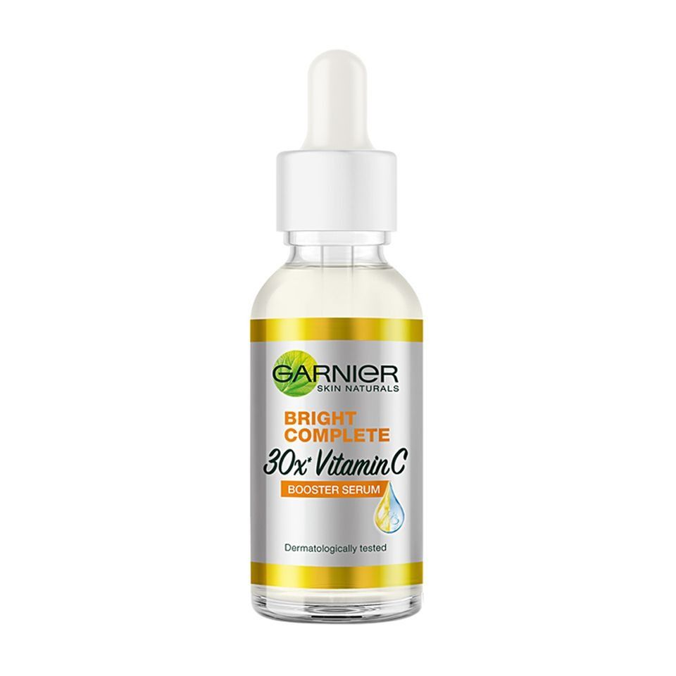 Tinh Chất Dưỡng Da Garnier Bright Complete 30x Vitamin C 30ml - Làm Sáng Da, Mờ Thâm, Chiết Xuất Yuzu, Phù Hợp Mọi Loại Da