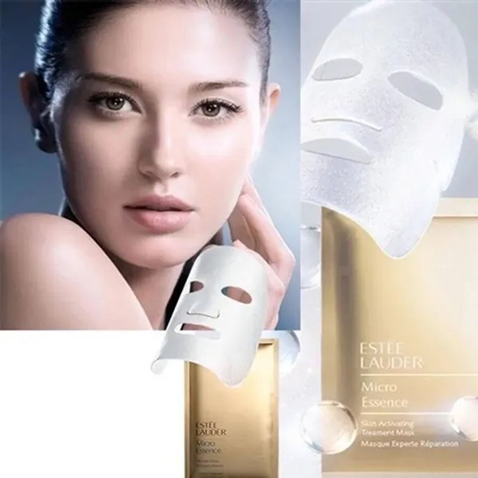 Mặt Nạ Giấy Estée Lauder Micro Essence Infusion Chính Hãng - Hộp 6 Miếng Dưỡng Ẩm và Trẻ Hóa Da, Chăm Sóc Da Cao Cấp