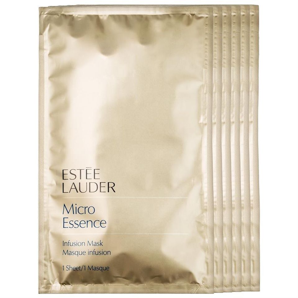 Mặt Nạ Giấy Estée Lauder Micro Essence Infusion Chính Hãng - Hộp 6 Miếng Dưỡng Ẩm và Trẻ Hóa Da, Chăm Sóc Da Cao Cấp
