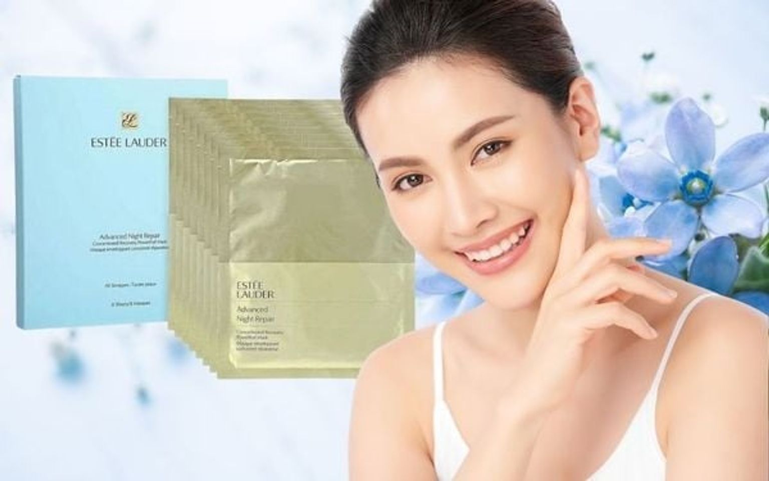 Mặt Nạ Giấy Estée Lauder Micro Essence Infusion Chính Hãng - Hộp 6 Miếng Dưỡng Ẩm và Trẻ Hóa Da, Chăm Sóc Da Cao Cấp