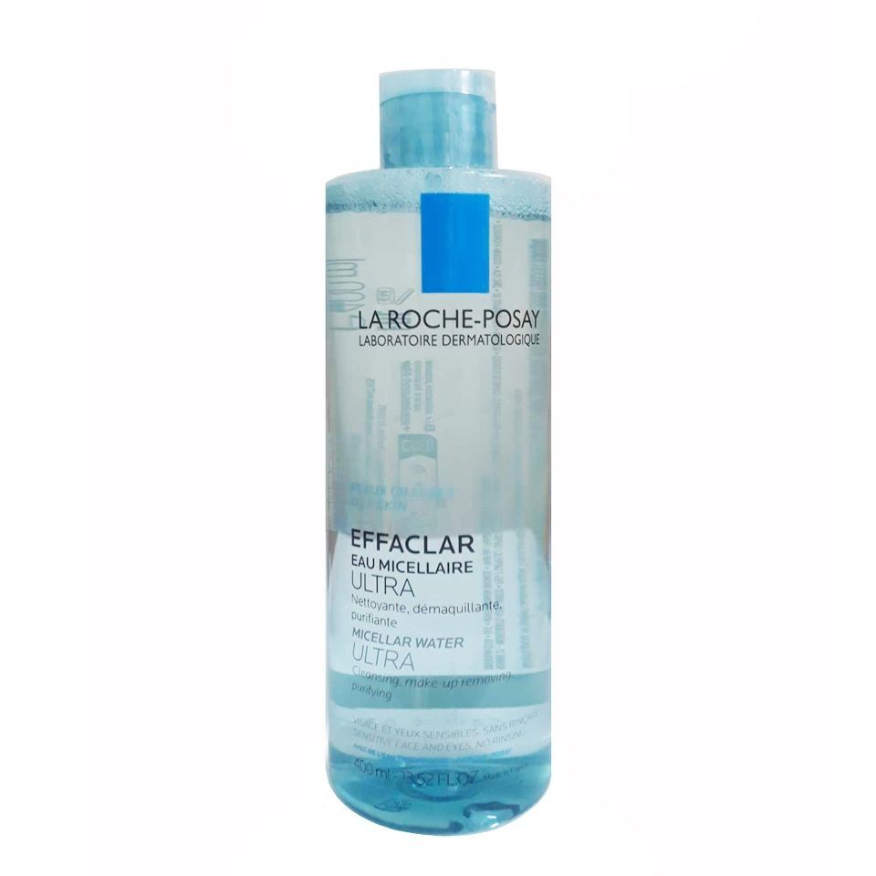 Nước Tẩy Trang La Roche-Posay Micellar Water 400ml - Giải Pháp Đặc Biệt Cho Da Dầu Mụn, Làm Sạch Dưỡng Ẩm Dịu Nhẹ