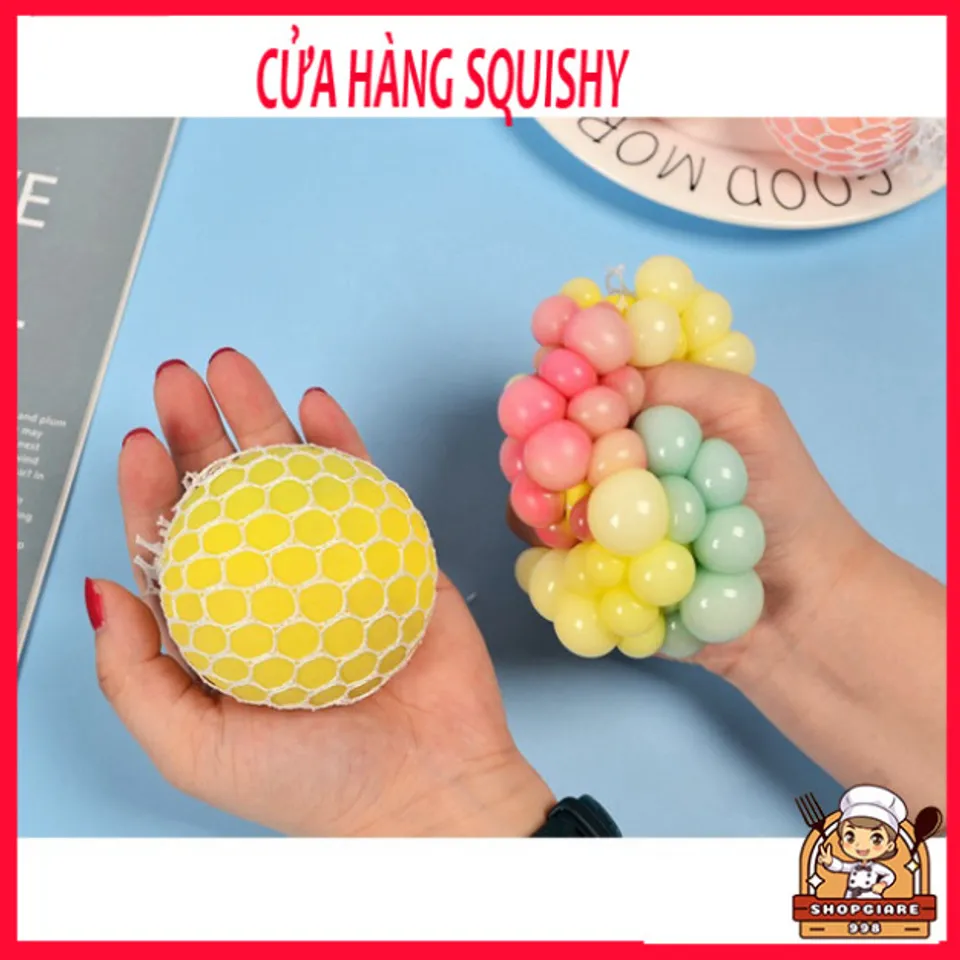 Trứng Bóp Nho Slime Chuyển Màu - Đồ Chơi Squishy Giải Tỏa Căng Thẳng ...