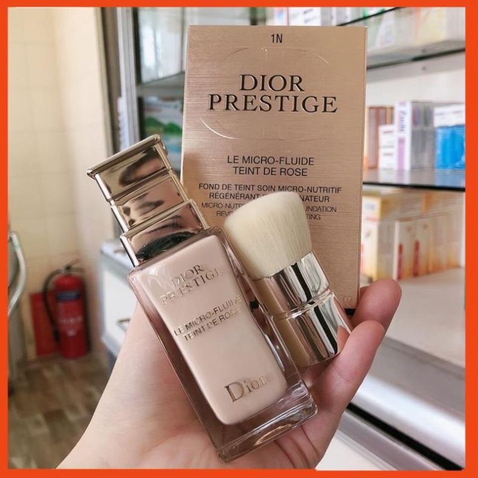 Kem Nền Dưỡng Da Dior Prestige Le Micro-Fluide Teint De Rose SPF25 - Lớp Nền Tự Nhiên, Căng Mịn, Chống Nắng Cho Tất Cả Loại Da