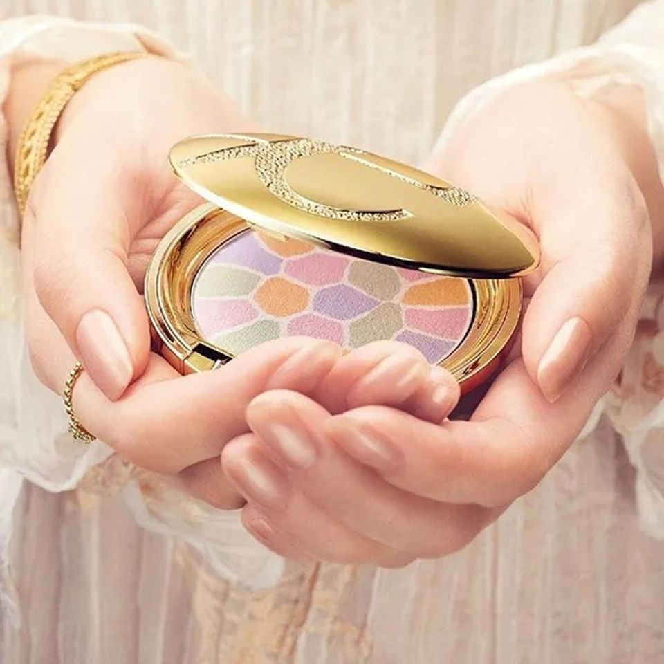 Phấn Phủ Albion La Poudre Haute Nuance Elegance Tone 01, 27gr - Phấn trang điểm tự nhiên, phù hợp mọi loại da, chính hãng