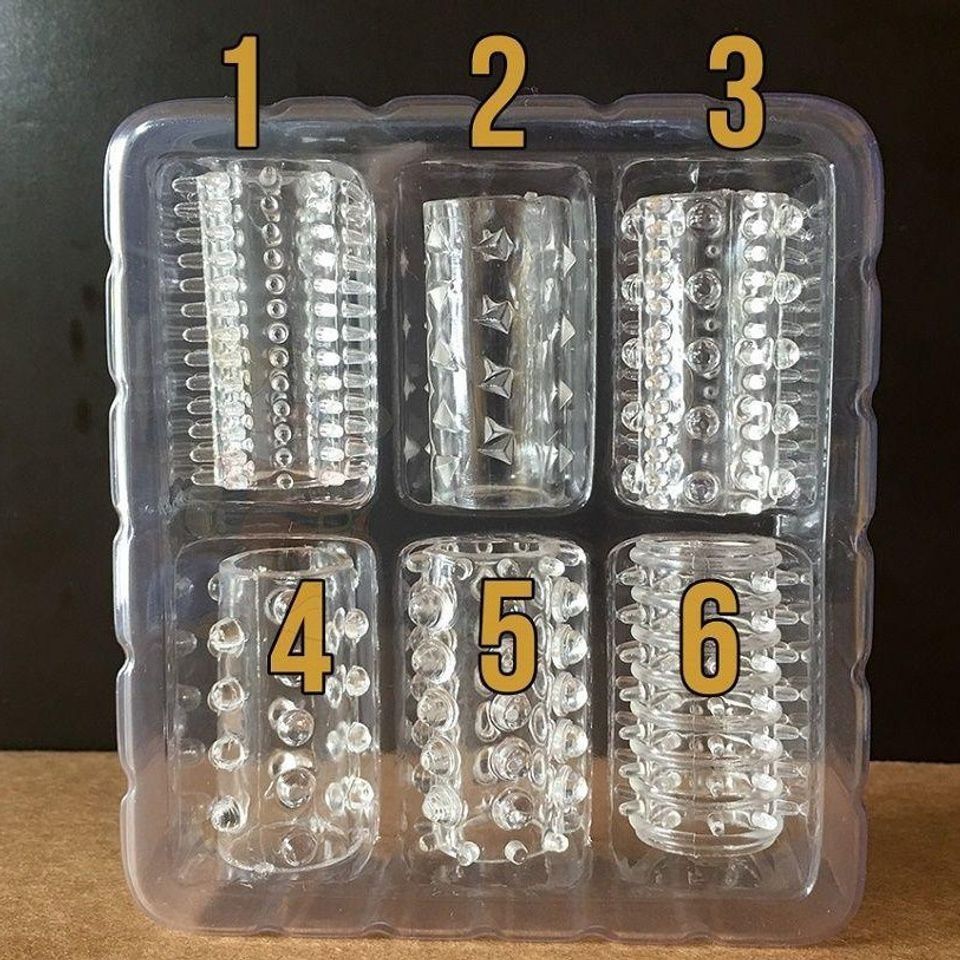 Bộ 6 Đệm Silicon Mềm Mại Hầm Hố - Phong Thủy Tiện Lợi, Dễ Dàng Vệ Sinh, Phù Hợp Cho Mọi Không Gian Sống