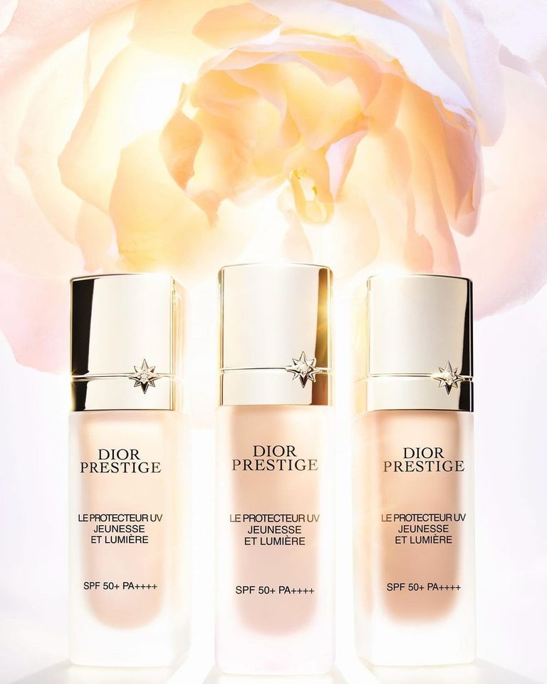 Kem Chống Nắng DIOR Prestige Le Protecteur UV Jeunesse Et Lumière #Glow 50ml - Bảo vệ da, làm sáng và giữ ẩm hoàn hảo