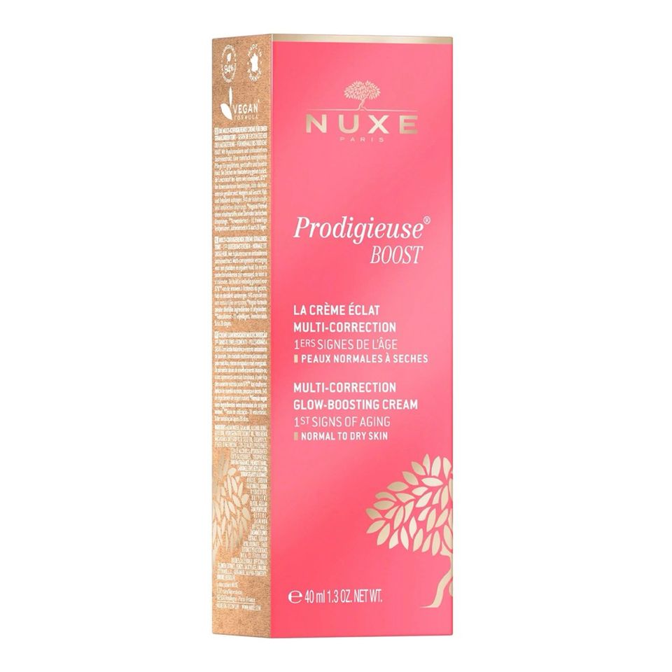 Kem Dưỡng Ẩm Nuxe Prodigieuse Boost 40ml - Làm Sáng Da, Giảm Lão Hóa, Phục Hồi Sức Sống, Vegan, Dành Cho Da Thường Đến Khô