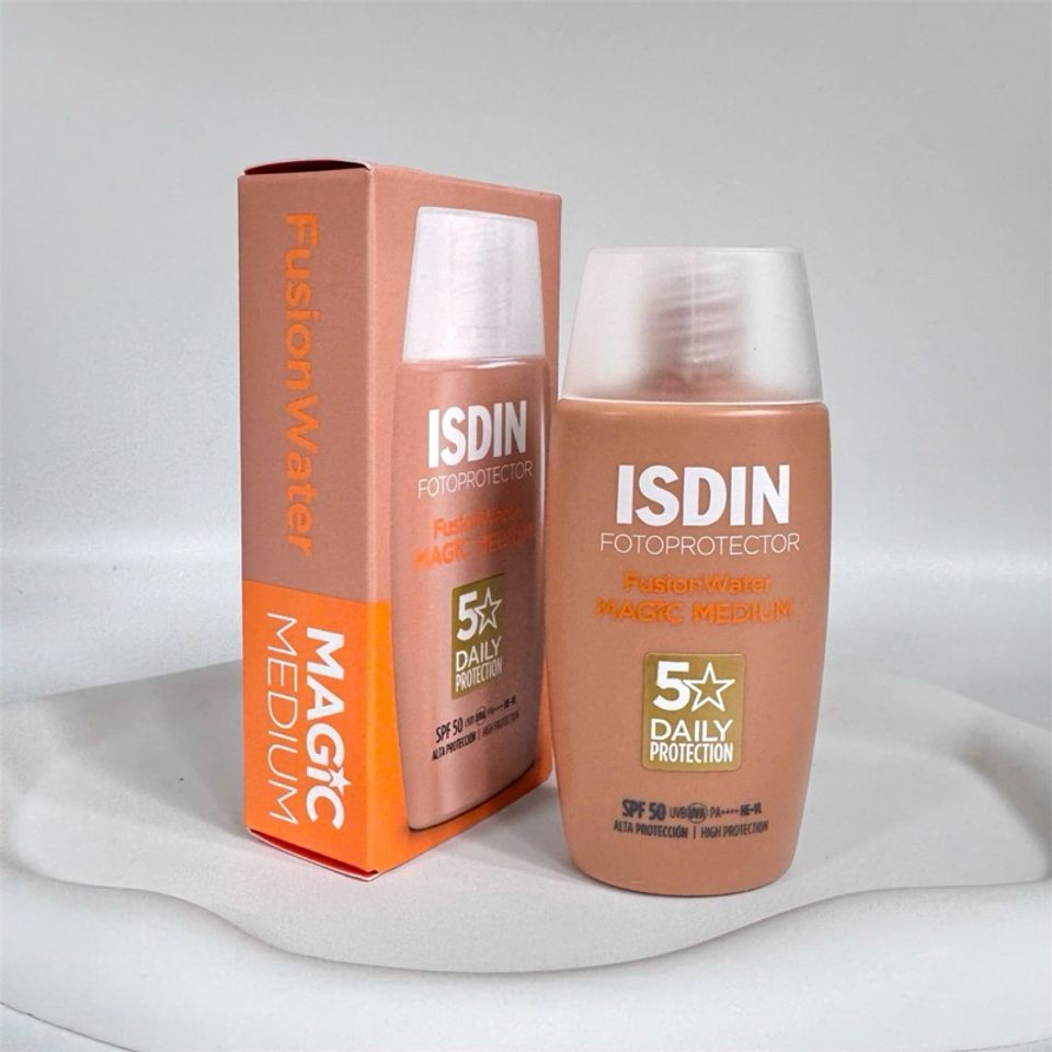 Kem Chống Nắng Fotoprotector ISDIN Fusion Water SPF 50ml - Dưỡng Ẩm, Bảo Vệ Da Mặt, Không Nhờn Rít, Phù Hợp Da Nhạy Cảm