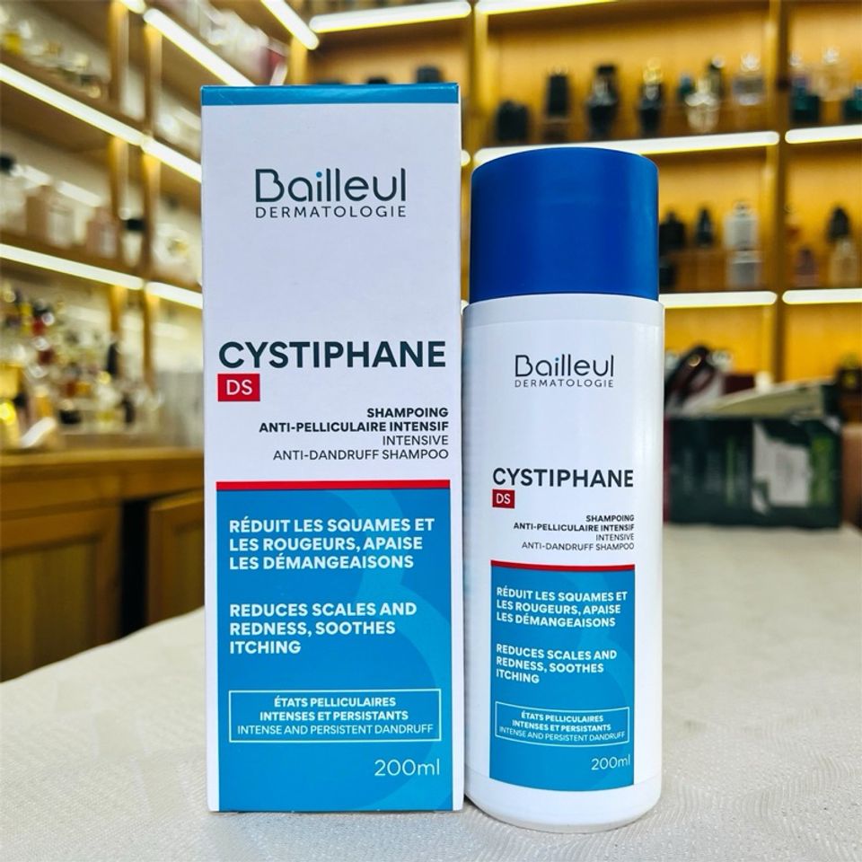 Dầu Gội Giảm Gàu Biorga Cystiphane Intensive 200ml - Giải Pháp Cho Da Đầu Ngứa Ngáy, Gàu Nặng, Tóc Mềm Mượt, Cho Da Nhạy Cảm