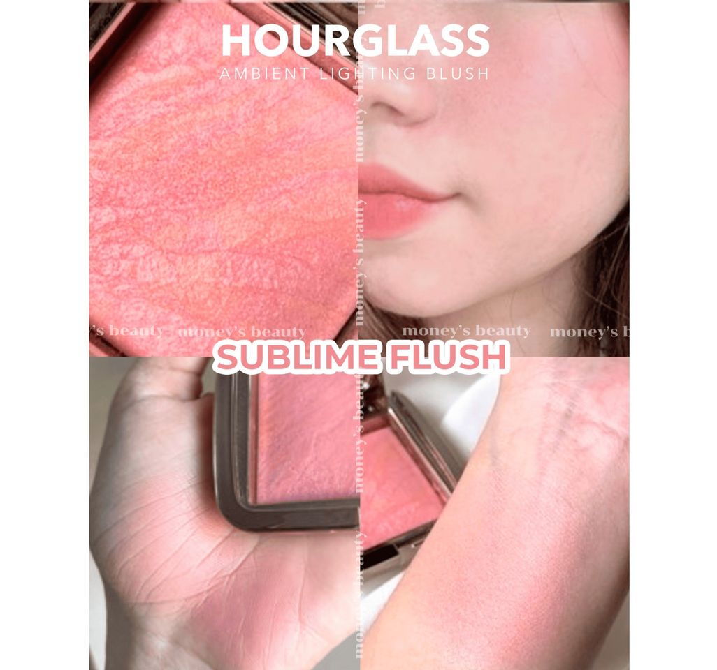 Phấn Má Hồng Hourglass Ambient Lighting Blush Màu Sublime Flush - Sắc Hồng Tự Nhiên, Ấn Tượng Cho Lớp Trang Điểm Hoàn Hảo