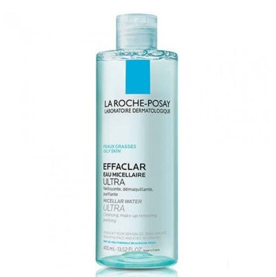 Nước Tẩy Trang La Roche-Posay Effaclar Micellar Water Ultra 400ml - Giải Pháp Hoàn Hảo Cho Da Dầu, Làm Sạch Dịu Nhẹ, Chính Hãng