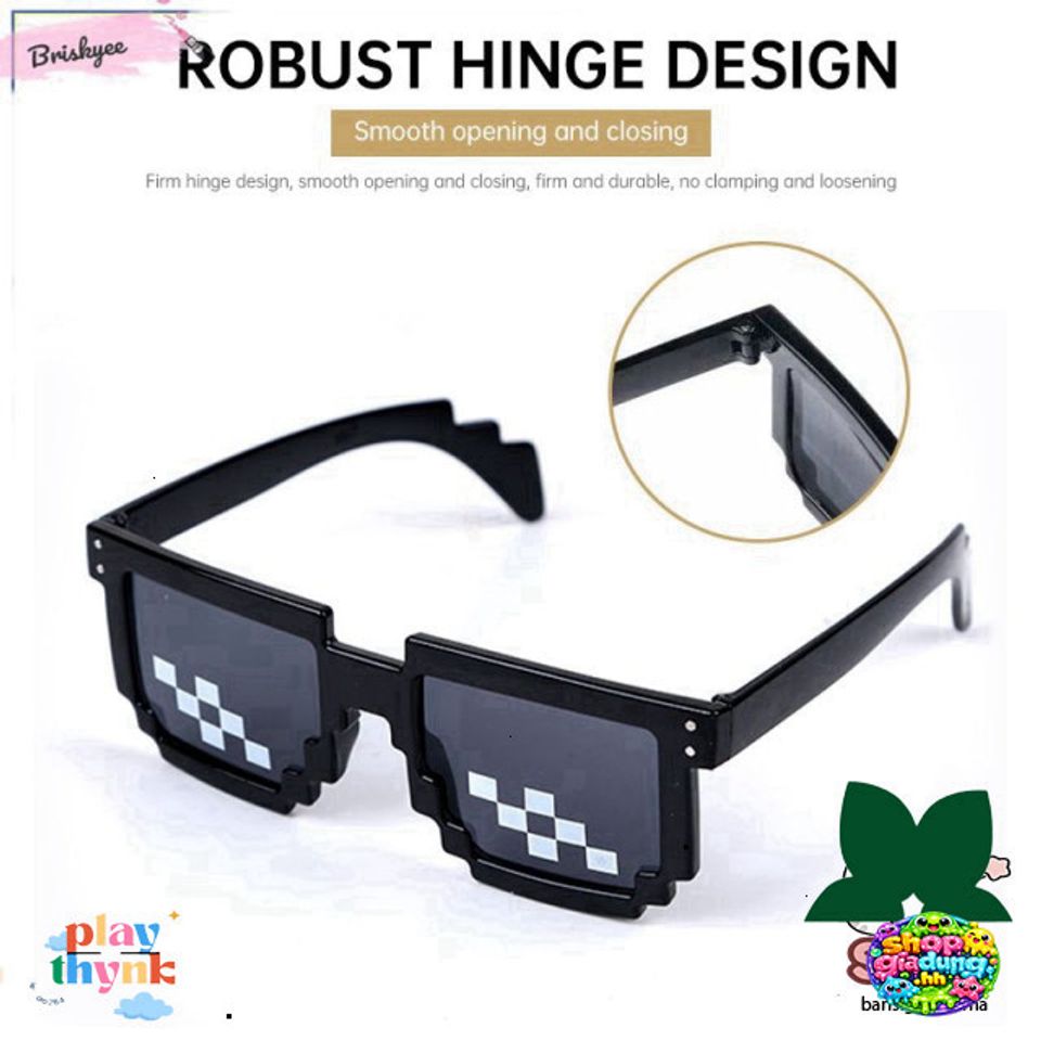 Kính Mắt Mosaic Thug Life - Kính Râm Pixel Disco Chống Chói, Sang Chảnh ...