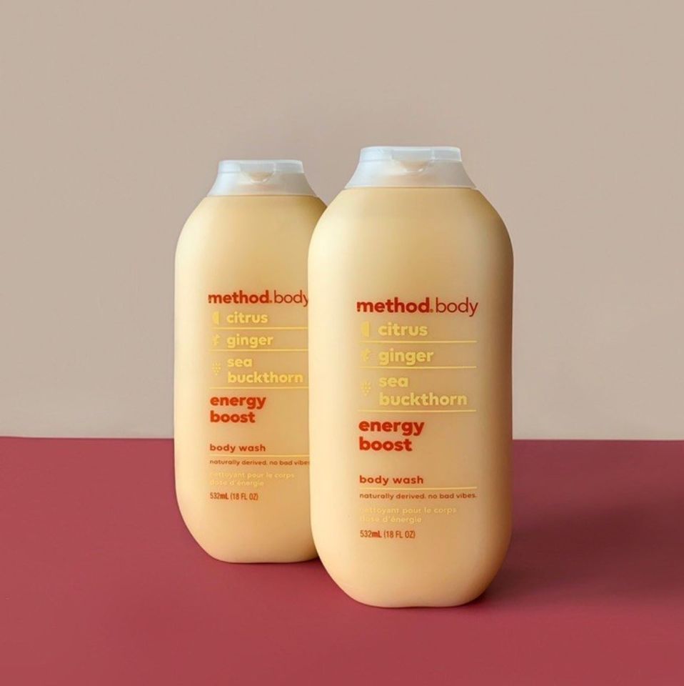 Sữa Tắm Method Body Wash Energy Boost 532ml - Hương Thơm Tươi Mát, Dùng Hằng Ngày Cho Cả Nam và Nữ, Xuất Xứ Úc