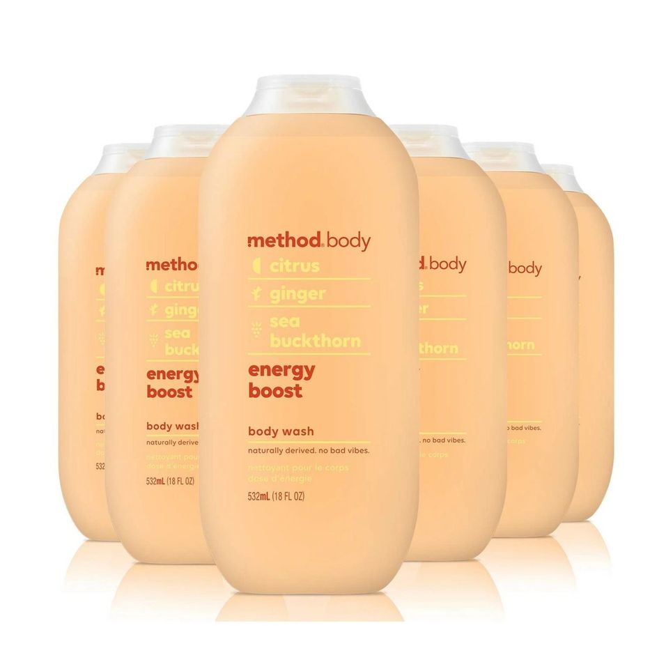 Sữa Tắm Method Body Wash Energy Boost 532ml - Hương Thơm Tươi Mát, Dùng Hằng Ngày Cho Cả Nam và Nữ, Xuất Xứ Úc